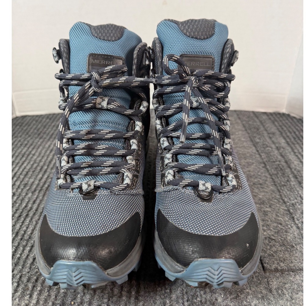 Merrell Thermo Rogue Tactical Waterproof Ice+ Boots Womens 6 Blue Black J90030
